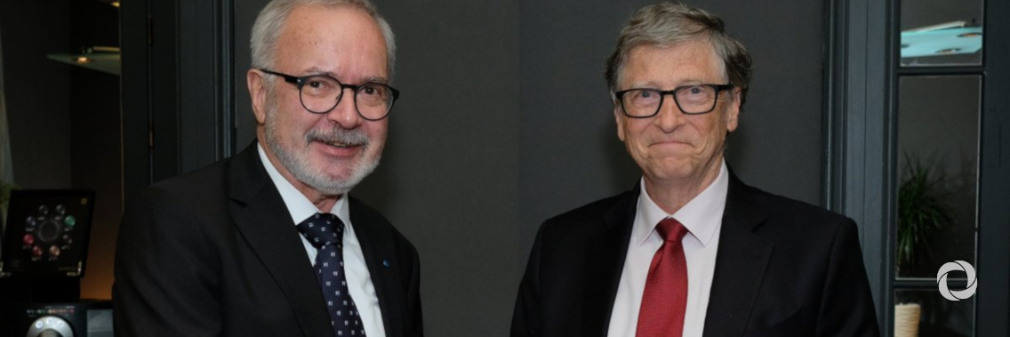 Bill Gates and EIB President Hoyer agree to accelerate support for human development and climate action Bill Gates and EIB President Hoyer agree to accelerate support for human development and climate action