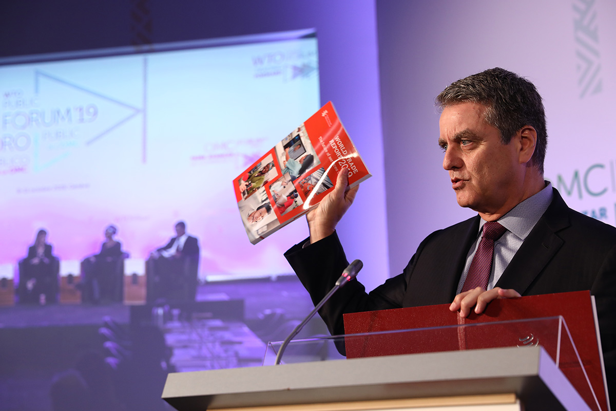 Director-General Roberto Azevêdo presents WTO’s World Trade Report