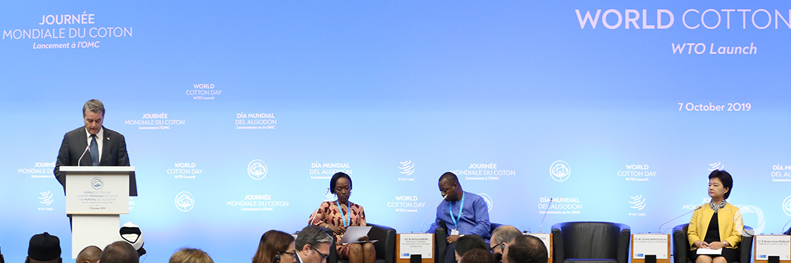 Azevêdo stresses central role of cotton in developing countries at World Cotton Day launch Azevêdo stresses central role of cotton in developing countries at World Cotton Day launch
