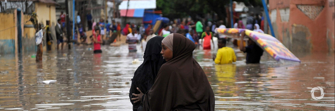 Floods force thousands from their homes in Somalia