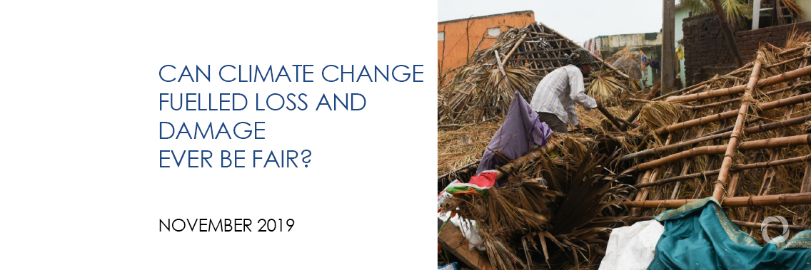 New reports on mobilizing finance for loss and damage launched ahead COP25