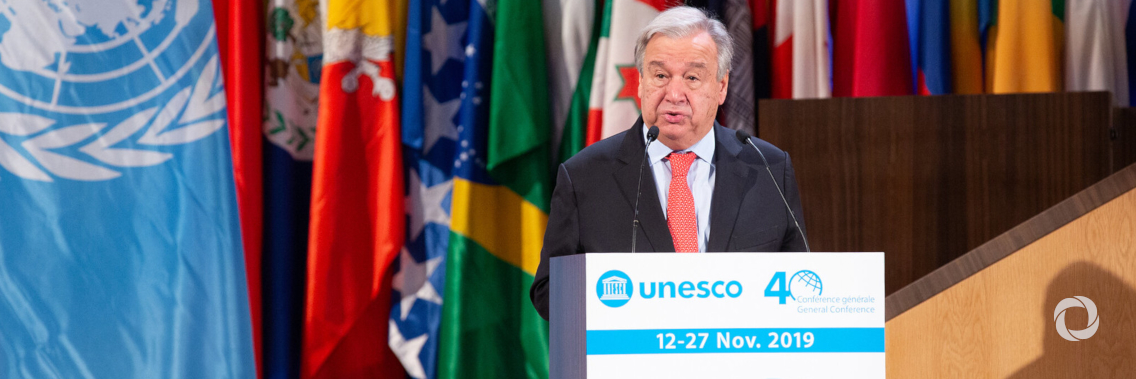 UN Secretary-General highlights UNESCO’s global leadership in education at Organization’s 40th General Conference UN Secretary-General highlights UNESCO’s global leadership in education at Organization’s 40th General Conference