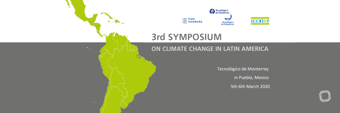 3rd Latin American Symposium on Climate Change Adaptation 3rd Latin American Symposium on Climate Change Adaptation