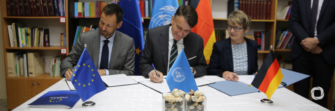 The European Union and Germany sign vital contribution agreements at UNRWA Jerusalem Girls’ School in Silwan in East Jerusalem The European Union and Germany sign vital contribution agreements at UNRWA Jerusalem Girls’ School in Silwan in East Jerusalem