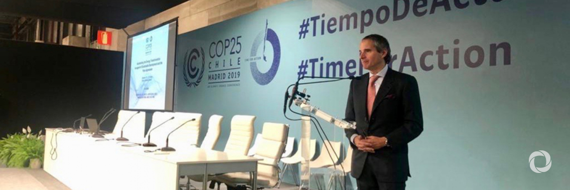 IAEA's Grossi at COP 25: more nuclear power needed for clean energy transition IAEA's Grossi at COP 25: more nuclear power needed for clean energy transition