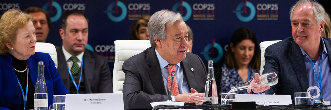 COP25: Support business efforts to tackle climate change, urges Guterres COP25: Support business efforts to tackle climate change, urges Guterres
