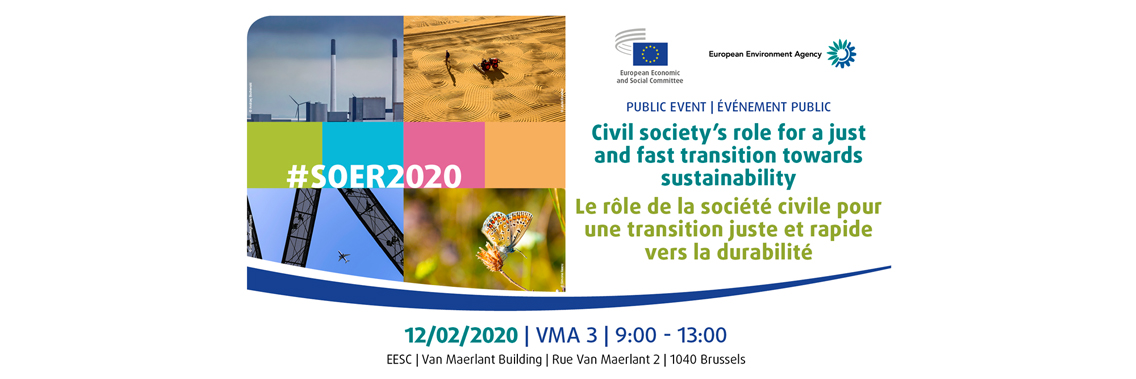 SOER 2020: Civil society's role for a just and fast transition towards sustainability SOER 2020: Civil society's role for a just and fast transition towards sustainability