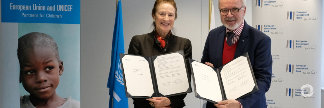 EIB and UNICEF partner to help improve access to quality education and protect children from climate change EIB and UNICEF partner to help improve access to quality education and protect children from climate change