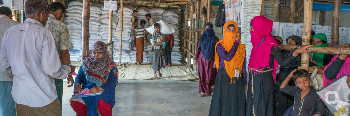 WFP in Bangladesh welcomes a new contribution of £8 million from the United Kingdom to support the Rohingya refugees WFP in Bangladesh welcomes a new contribution of £8 million from the United Kingdom to support the Rohingya refugees
