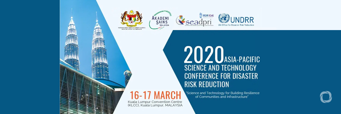 2020 Asia Pacific Science and Technology Conference for Disaster Risk Reduction (APSTCDRR 2020) 2020 Asia Pacific Science and Technology Conference for Disaster Risk Reduction (APSTCDRR 2020)