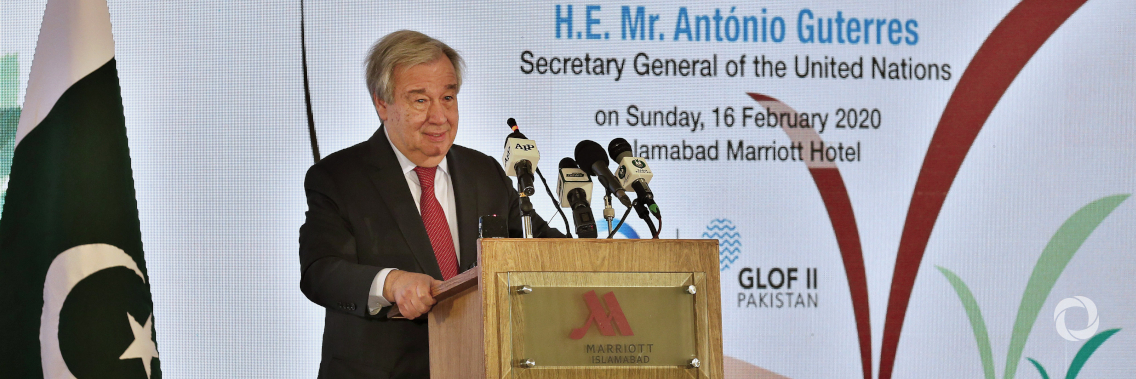 In Pakistan, Guterres urges world to step up climate action, praises support to Afghan refugees In Pakistan, Guterres urges world to step up climate action, praises support to Afghan refugees