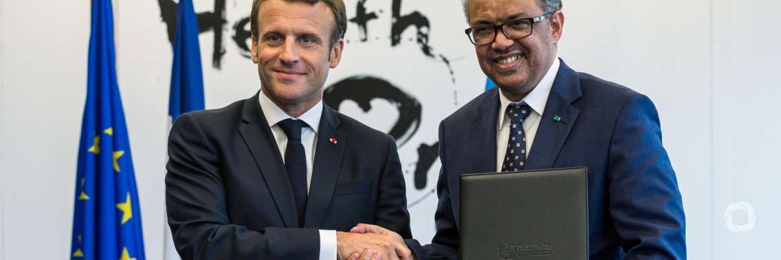 France pledges US$100 million for WHO Academy France pledges US$100 million for WHO Academy