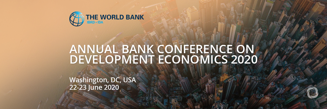 Annual Bank Conference on Development Economics 2020 Annual Bank Conference on Development Economics 2020