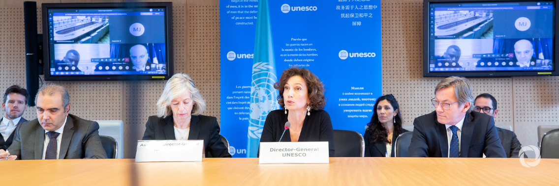 With one in five learners kept out of school, UNESCO mobilizes education ministers to face the COVID-19 crisis With one in five learners kept out of school, UNESCO mobilizes education ministers to face the COVID-19 crisis