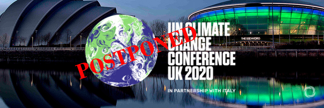COP26 postponement due to COVID-19 COP26 postponement due to COVID-19