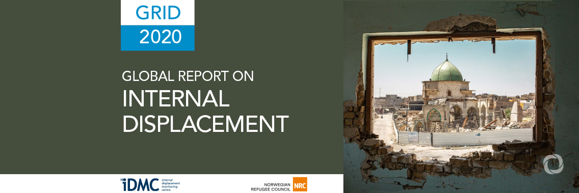 Record 50.8 million people displaced inside own countries by conflict, violence and disaster