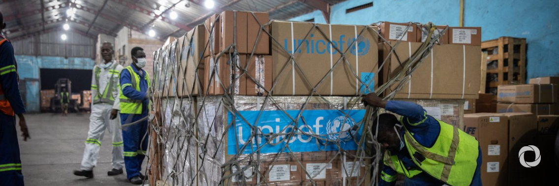 UNICEF Spain contributes 418,000 protective masks to combat pandemic UNICEF Spain contributes 418,000 protective masks to combat pandemic