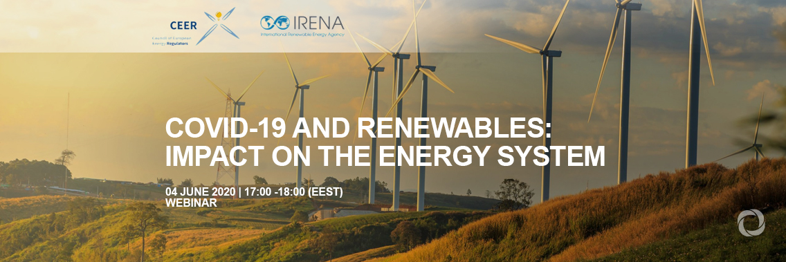 Webinar | COVID-19 and Renewables: Impact on the energy system Webinar | COVID-19 and Renewables: Impact on the energy system