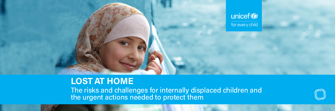 19 million children internally displaced by conflict and violence in 2019, highest number ever