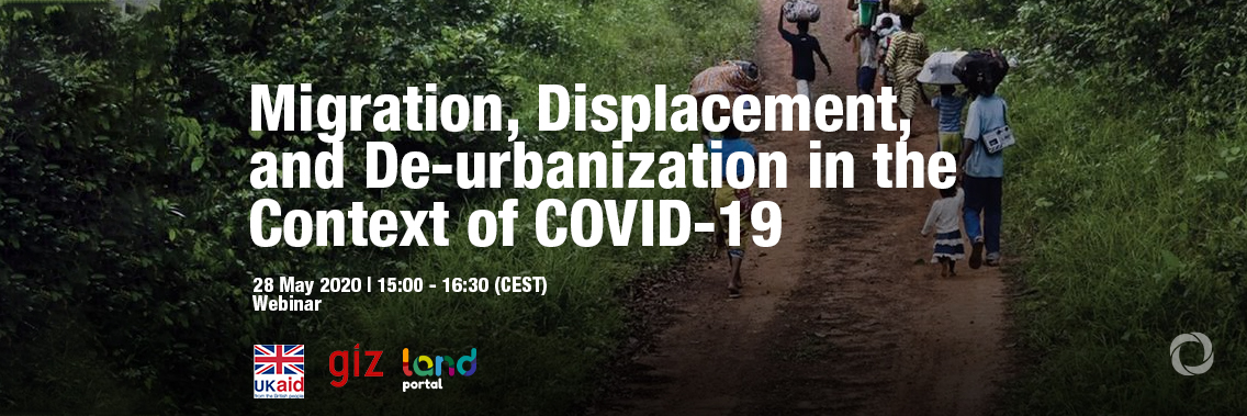 Webinar | Migration, Displacement, and De-urbanization in the Context of COVID-19