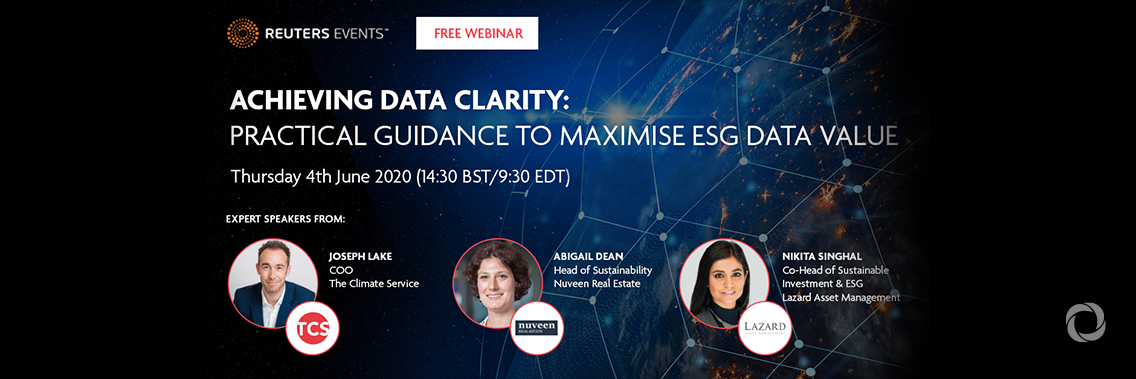 Webinar | ESG Data Clarity: Practical Guidance to Maximize ESG Data Value Webinar | ESG Data Clarity: Practical Guidance to Maximize ESG Data Value