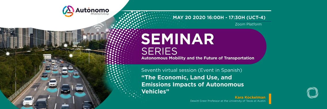 Seminar | The Economic, Land Use, and Emissions Impacts of Autonomous Vehicles Seminar | The Economic, Land Use, and Emissions Impacts of Autonomous Vehicles