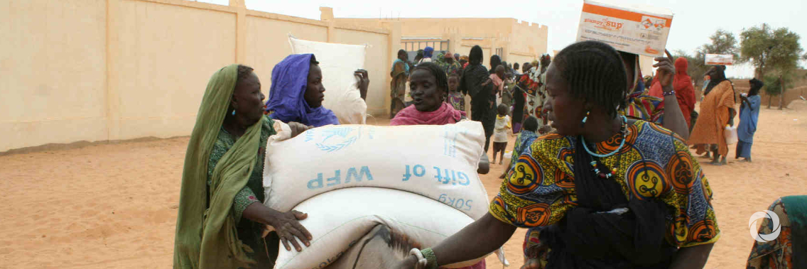 Japan and WFP provide emergency food assistance to newly displaced people in Mali Japan and WFP provide emergency food assistance to newly displaced people in Mali
