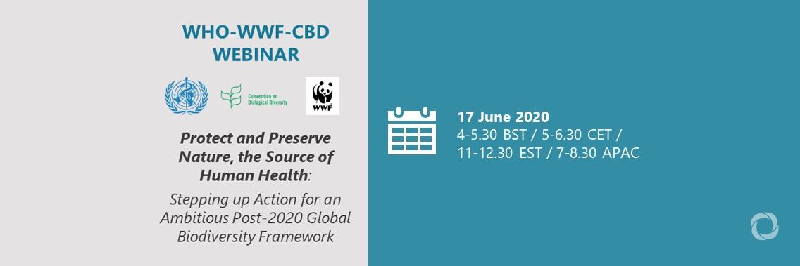 Webinar | Protect and Preserve Nature, the Source of Human Health
