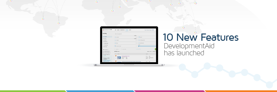 10 new features DevelopmentAid has launched  
