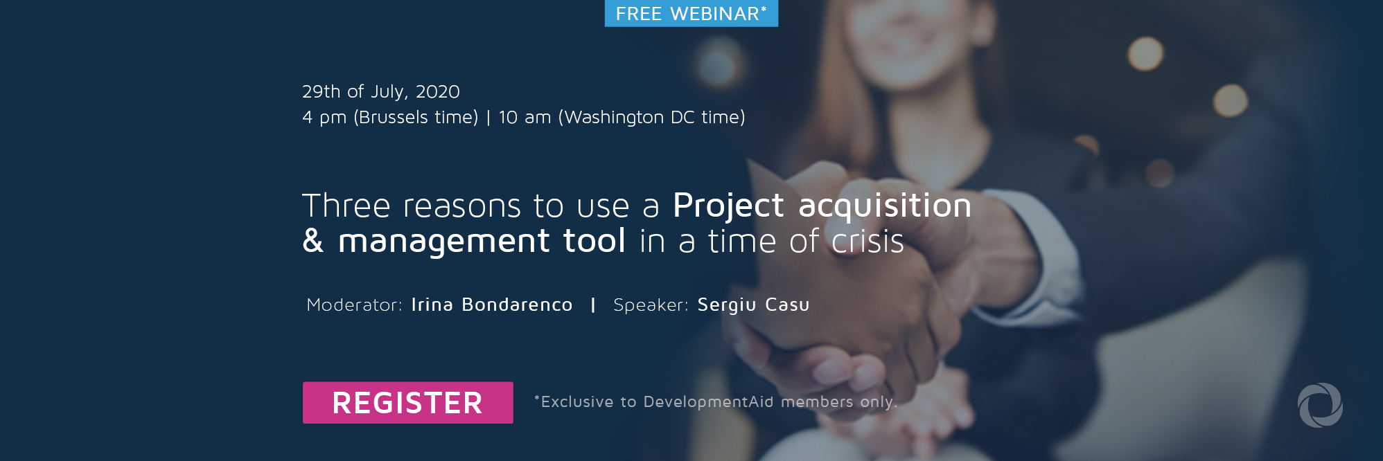 Webinar | Three Reasons to Use a Project Acquisition and Management Tool in a Time of Crisis Webinar | Three Reasons to Use a Project Acquisition and Management Tool in a Time of Crisis