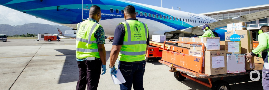 WFP Humanitarian Air Service supports COVID-19 response in remote Pacific Islands
