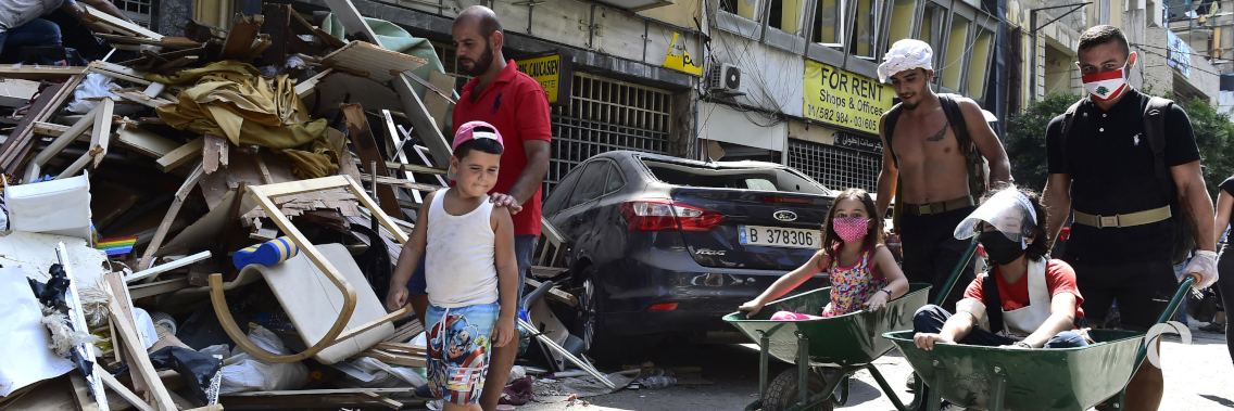 80,000 children displaced due to Beirut explosions – UNICEF 80,000 children displaced due to Beirut explosions – UNICEF