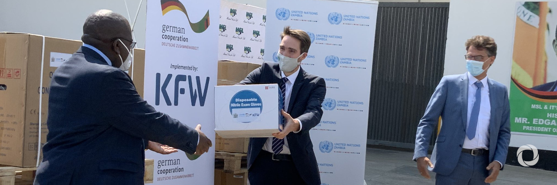 KfW Development Bank supporting the containment of the COVID-19 pandemic in Zambia