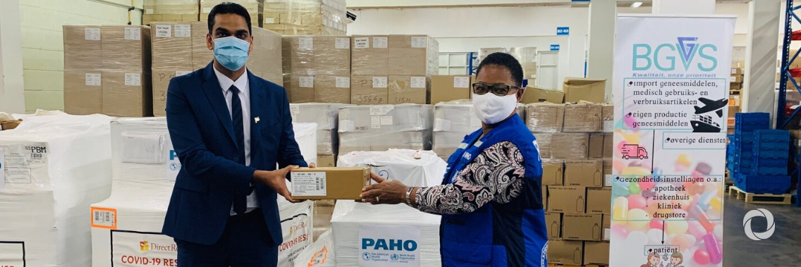 PAHO and Direct Relief provide Suriname with essential COVID-19 supplies PAHO and Direct Relief provide Suriname with essential COVID-19 supplies