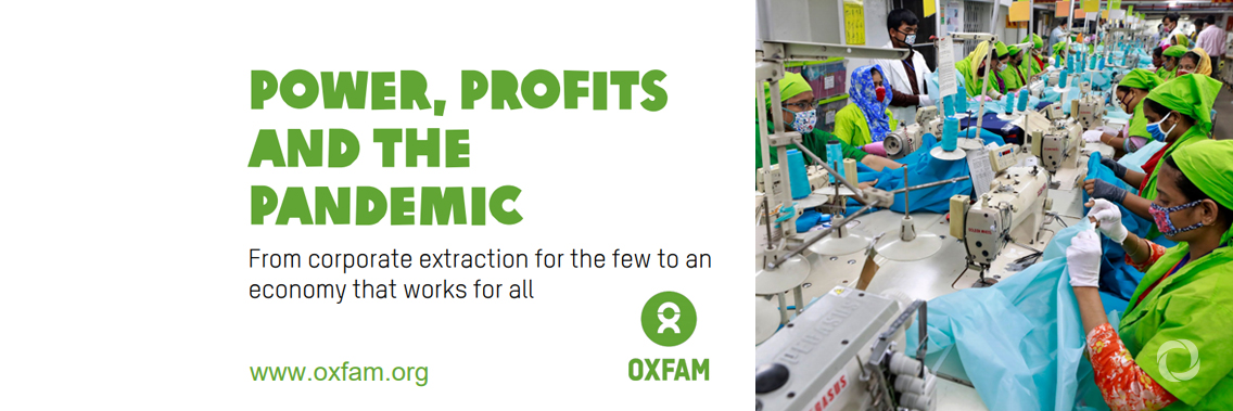 Pandemic profits for companies soar by billions more as poorest pay price