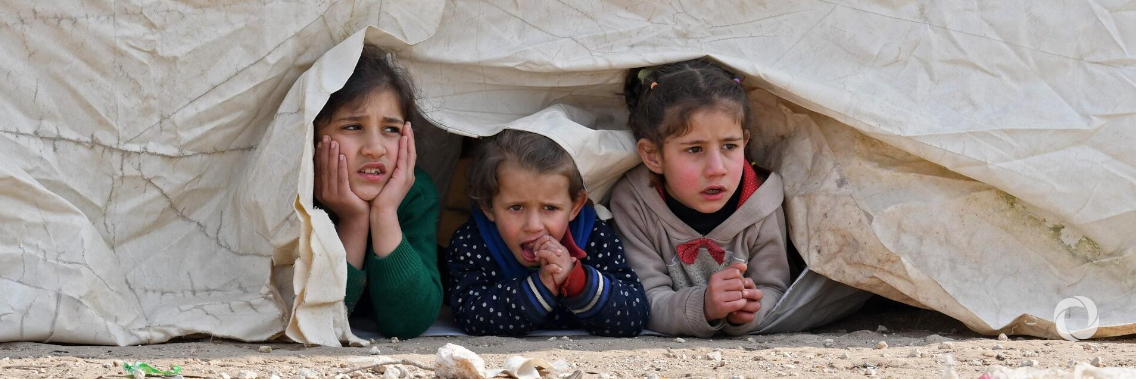 Thousands of displaced people in northwestern Syria are receiving shelters, water and access to basic services Thousands of displaced people in northwestern Syria are receiving shelters, water and access to basic services