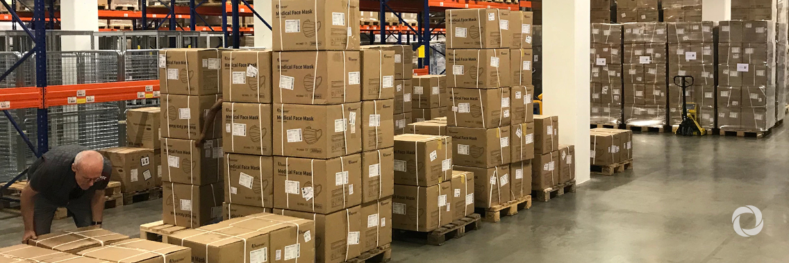 Switzerland donates masks to UNHCR for relief work on the ground