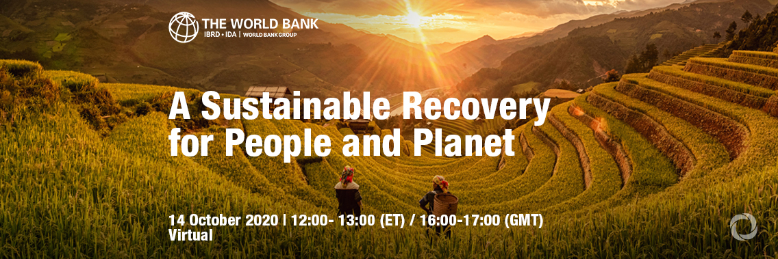 Virtual | A Sustainable Recovery for People and Planet Virtual | A Sustainable Recovery for People and Planet