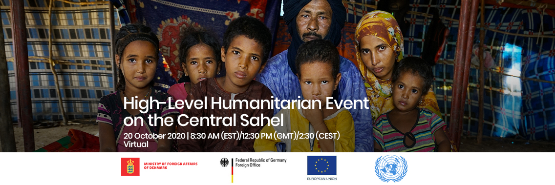 Virtual | High-Level Humanitarian Event on the Central Sahel