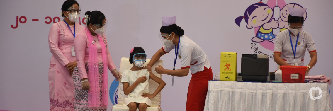 Myanmar introduces cervical cancer vaccine nationally, despite COVID-19 challenges Myanmar introduces cervical cancer vaccine nationally, despite COVID-19 challenges