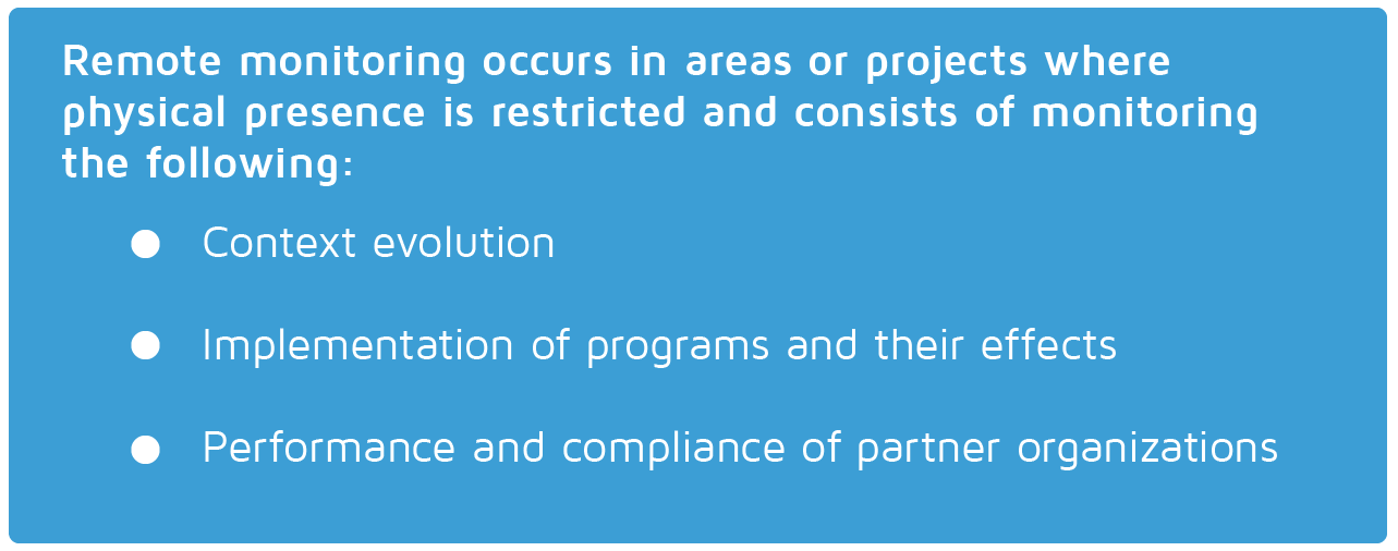 What is remote monitoring