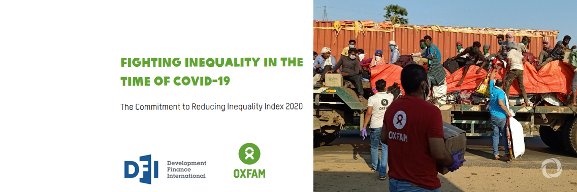 New global index shows catastrophic failure to tackle inequality left majority of world’s countries woefully unprepared for COVID-19