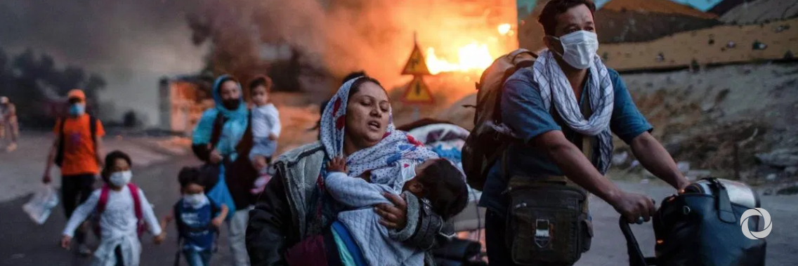UK sends vital aid to refugees affected by Greek camp fire UK sends vital aid to refugees affected by Greek camp fire