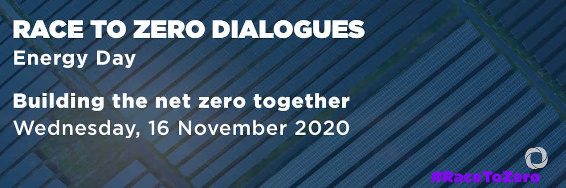 Race to Zero Dialogues on Energy | Virtual Race to Zero Dialogues on Energy | Virtual