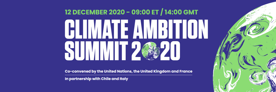 Climate Ambition Summit 2020 | Virtual