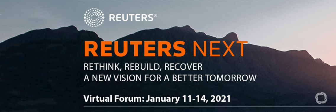 Leading figures from global broadcasting and the digital economy join Reuters Next speaker line-up Leading figures from global broadcasting and the digital economy join Reuters Next speaker line-up