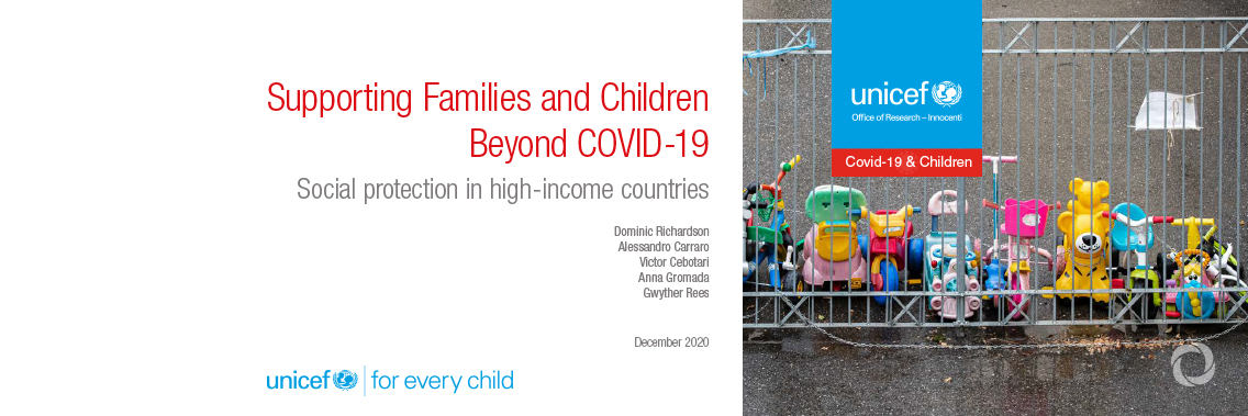 Child poverty will remain above pre-COVID levels for at least five years in high-income countries Child poverty will remain above pre-COVID levels for at least five years in high-income countries