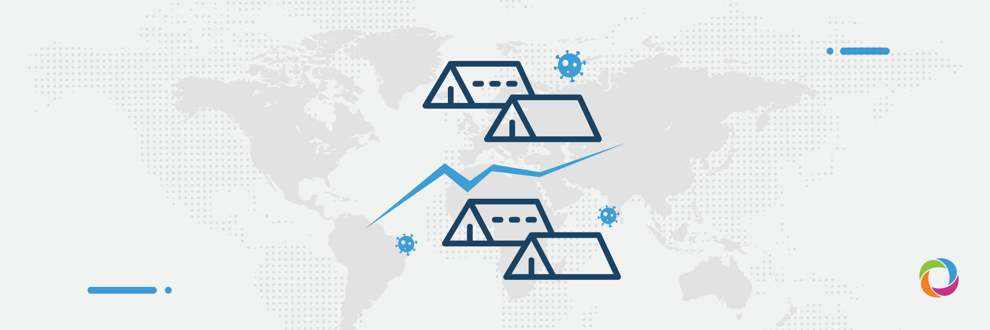 The COVID-19 pandemic has severely restricted the number of refugee resettlements