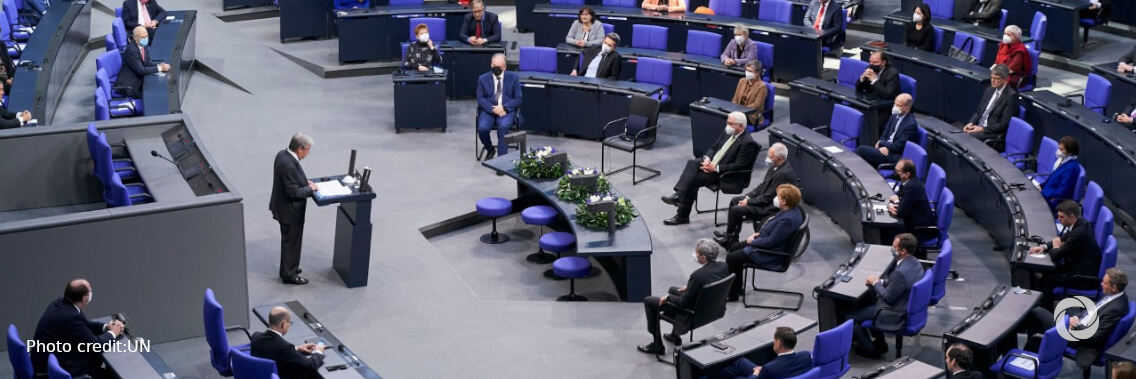 Global challenges require global solutions, UN chief tells German parliament Global challenges require global solutions, UN chief tells German parliament