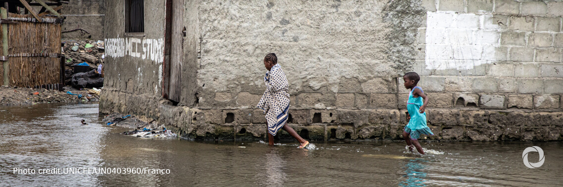 Up to 90,000 children in central Mozambique urgently need humanitarian assistance in wake of Cyclone Eloise